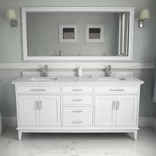We ripped out old vanities, had the floor tiled with 12 x 24 bianca carrera marble. Margate 72 Double Bathroom Vanity White Beautiful Bathroom Furniture For Every Home Wyndham Collection