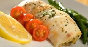 What goes with stuffed flounder?