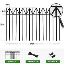 Animal Barrier Fence No Dig 5pack