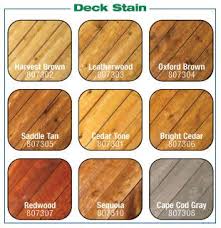 Staining Your Deck Colour Options Ours Was Redwood When