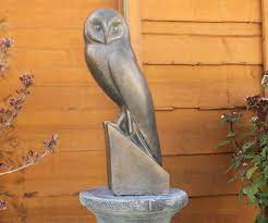 Small Owl With Optional Chelsea Plinth