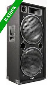 max215 speaker 2x15 1400w b stock