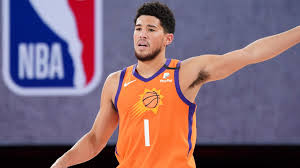 Devin armani booker is an american professional basketball player for the phoenix suns of the national basketball association. All Bubble Starting Five Devin Booker And Damian Lillard Selected In Mike Tuck S Line Up Nba News Sky Sports