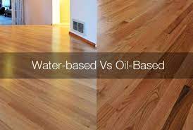 oil based vs water based floor finish