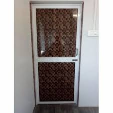 Brown Aluminium Bathroom Door