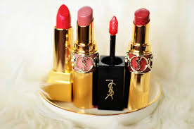 mini ysl lipstick haul luxury makeup