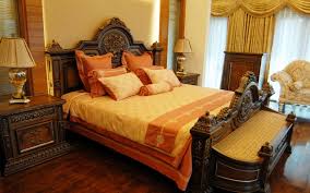 Walnut platform bed frame, mid century modern bed, wood bed frame the bosco bohemian decor mad men. Bedroom Design In Pakistan