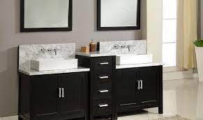 Antique inspired bath vanity matte black legs white carrara marble top sink. 20 Gorgeous Black Vanity Ideas For A Stylishly Unique Bathroom