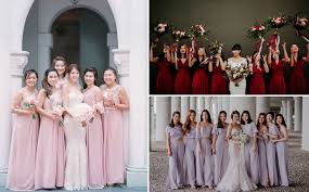your bridesmaids looking coordinated