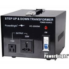 Left hand navigationskip to search results. Power Bright 2000 Watts Step Up Down Converter 110 120 Volt 220 240 Volt Voltage Transformer Vc2000w The Home Depot
