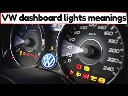 volkswagen warning lights explained