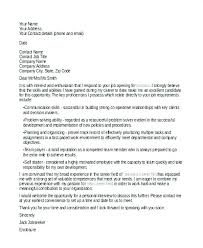 Career Transition Cover Letter Examples Career Change Cover Letter