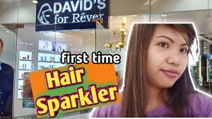 hair sparkler sa david s salon first