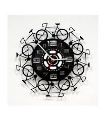 Bicycle Wall Clock Vinyl Disk Clock