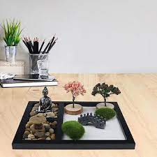 1 Set Zen Garden Decor Kit Creative