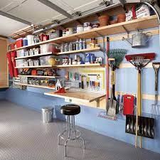 These diy garage shelves are super easy to make yourself, and each set of 4 foot long shelves will only set you back $30! Small Garage Storage Ideas You Can Diy Family Handyman