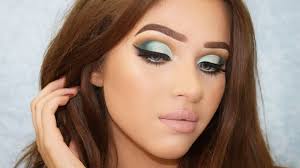 holiday cut crease glam makeup tutorial