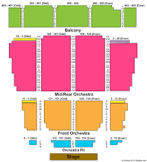 Warner Theatre Ct Seating Chart