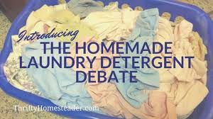 the homemade laundry detergent debate