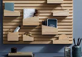A Customizable Wood Wall Organizer From