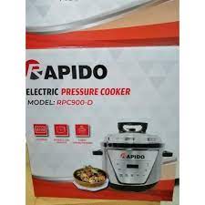 Review nồi áp suất điện đa năng rapido rpc900-d