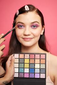 prom makeup tutorial bold colorful