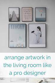 How To Arrange Wall Art In The Living