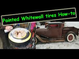 How I Paint Whitewalls On Used Tires