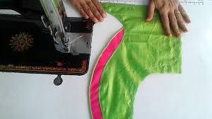How To Blouse Cutting The Design Mark