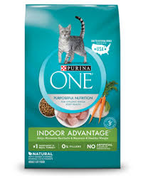 Blue buffalo was good, but just not available at walmart like the purina one, so when i switch their food again i want it to be something i can stick with from now. Purina One Indoor Advantage Dry Cat Food Purina