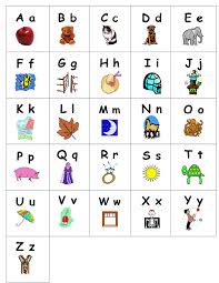 Alphabet Chart Pdf Abc Chart Kindergarten Reading Guided