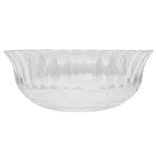 Bulk Decorative Clear Glass Bowls 8 In