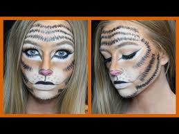 tiger halloween makeup tutorial you