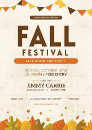 Fall Festival Flyer