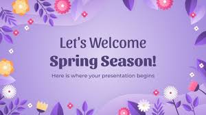 let s welcome spring season google