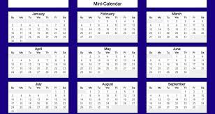 automatic calendar templates