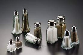 Glass Salt Pepper Shakers