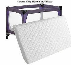 extra thick travel cot mattress fits