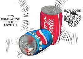 Pepsi has always been Coke's bitch [Pepsi, Coca-Cola] (artist unknown) : r/ rule34
