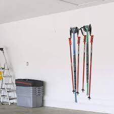 Raxgo Ski Wall Rack Holds 2 Pairs Of