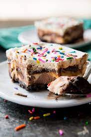 Easy Homemade Ice Cream Cake gambar png