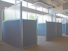 30 decor ideas to make your cubicle feel more like home if you're like much of the world, you spend about forty hours a week sitting in a neutral colored gray box. Hush Panel Configurable Cubicle Partition Cubicle Partitions Office Dividers Diy Cubicle