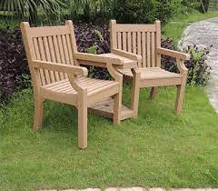 Sandwick Winawood 2 Seater Wood Effect