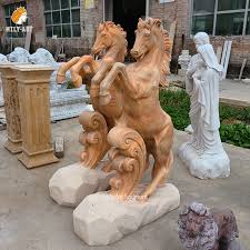 Garden Statue And Marble Animal Statue