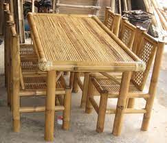 I had enjoyed having bamboo furniture at our office and i had a lot of 1'x8' lengths to work with. Big Dining Set Bamboo Dining Table View Bamboo Table Living Bamboo Product Details From Bamboo Village Company Limited On Alibaba Com