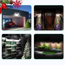 Shop Mpow 102 Led Motion Sensor Solar Light Large Solar Panel Outdoor Light For Garden Driveway Yard Garage Pathway And Patio 2 Pack Overstock 20054587