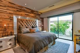 75 travertine floor bedroom with beige