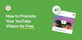 How To Promote Your Youtube Channel For Free Youtube gambar png