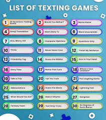 top 30 texting games to play over text