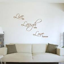 Life Laugh Lots Love Forever Wall Sticker